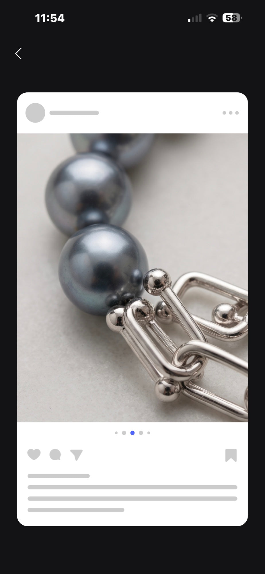 Madama Blue Akoya Pearl Bracelet